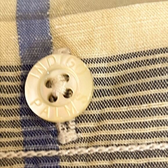 Tommy Bahama Indigo Palms ShirtβLinen and Tencel Small - Picture 6 of 11